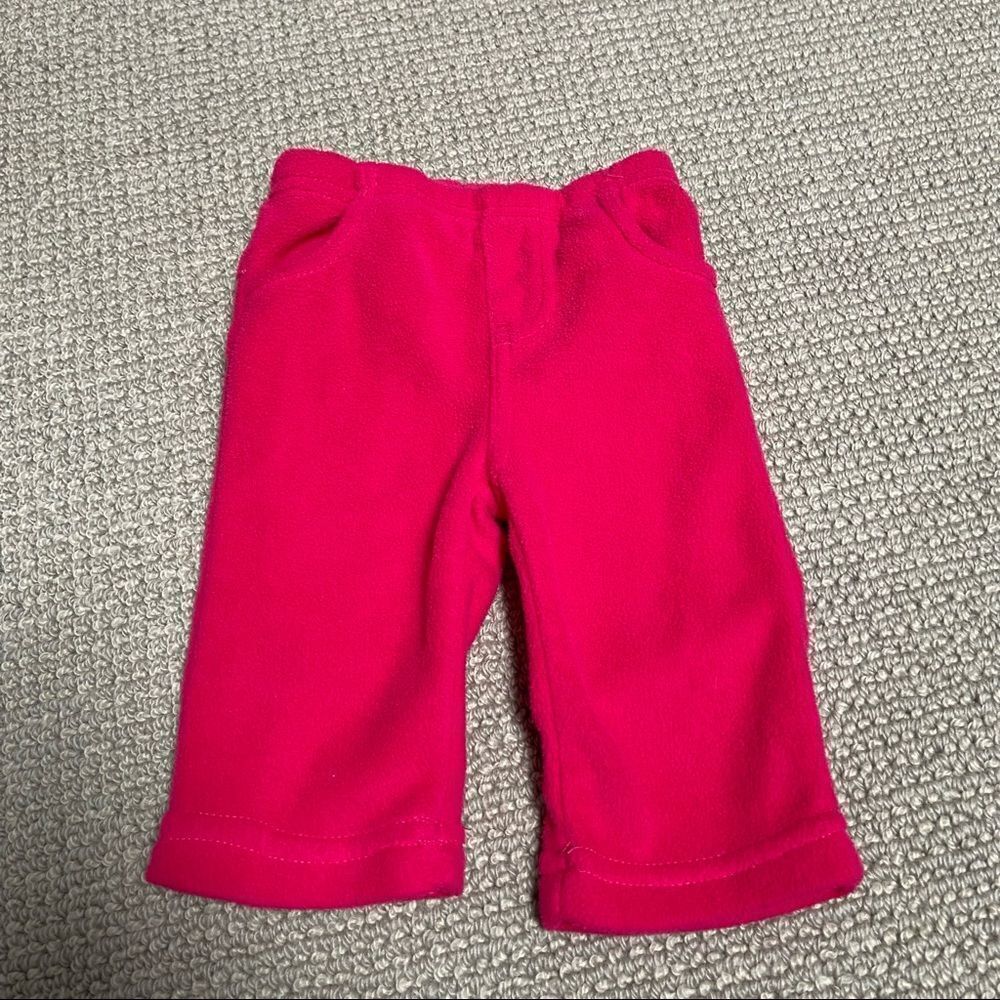 🍭4/$20 Children’s Place Fleece Warm and Cozy Pants for Baby Girl 3-6 months